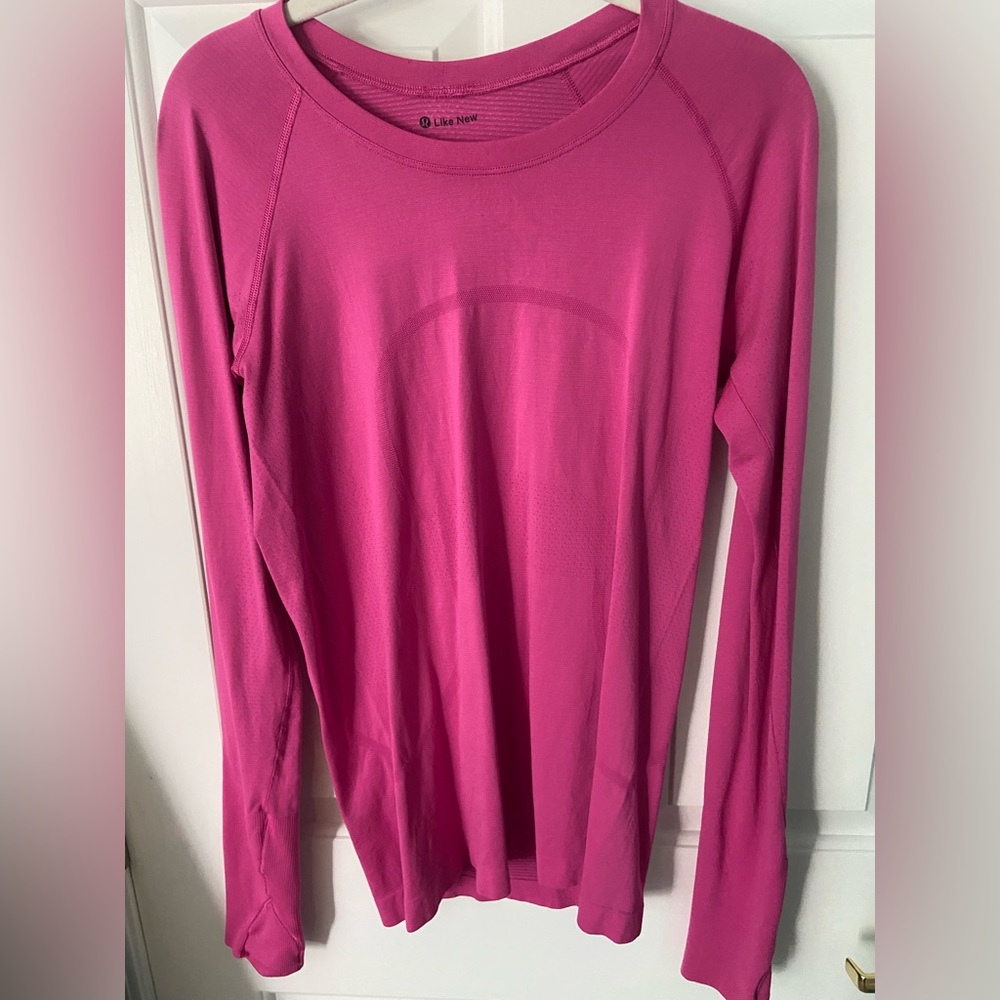 pink lululemon swiftly tech